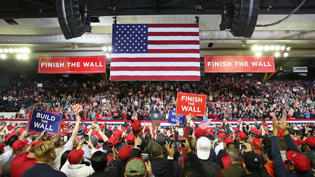 Donald Trump Holds MAGA Rally In El Paso To Discuss Border Security 