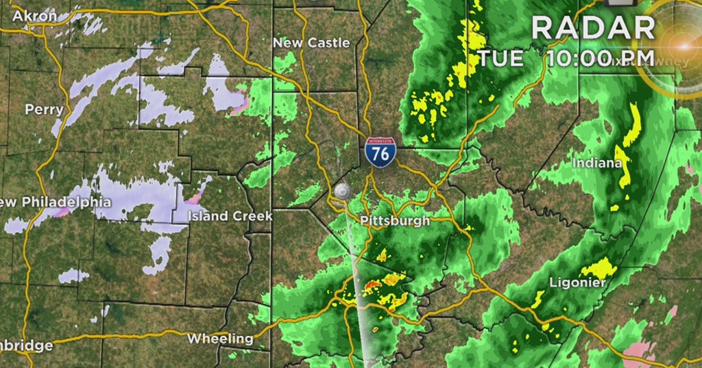 Pittsburgh Weather: Rain Changing To Snow As Cold Front Moves In - CBS ...