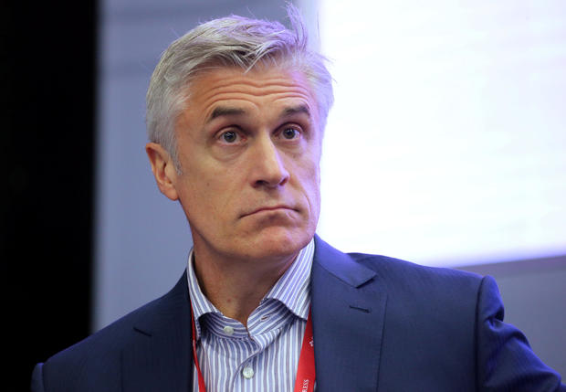 Michael Calvey, senior partner at Baring Vostok, attends a session of the St. Petersburg International Economic Forum 