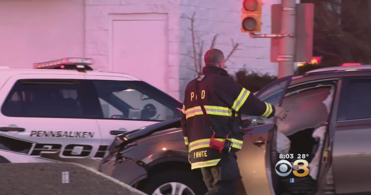 1 Rushed To Hospital After Police Cruiser, SUV Collide In Pennsauken