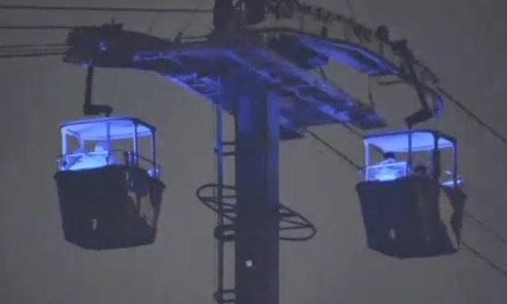SeaWorld San Diego drama People stranded in Bayside Skyride gondolas