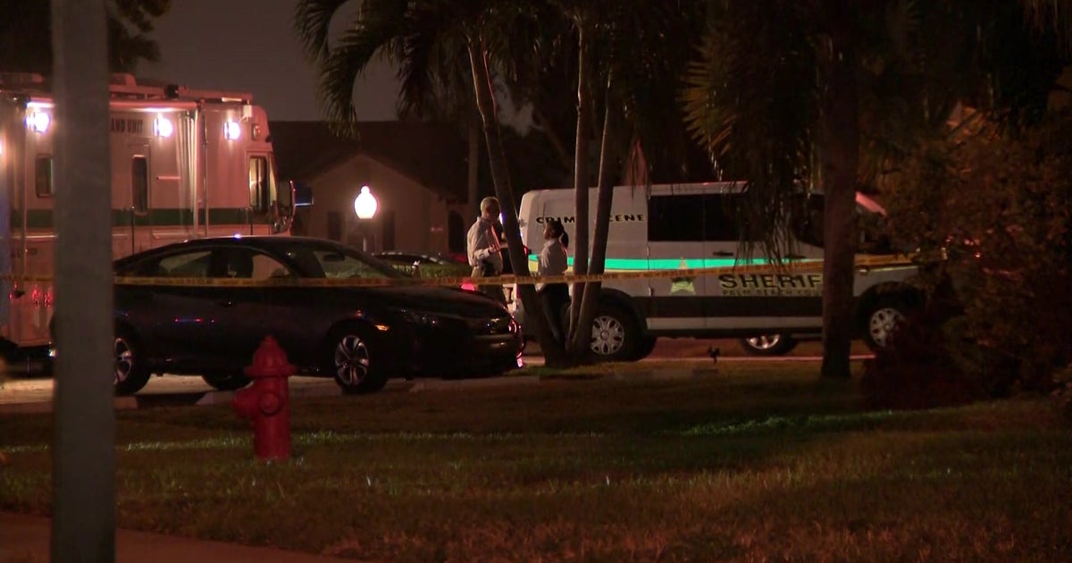 PBSO: Teen Comes Home To Find Man, Woman Dead Inside Home - CBS Miami