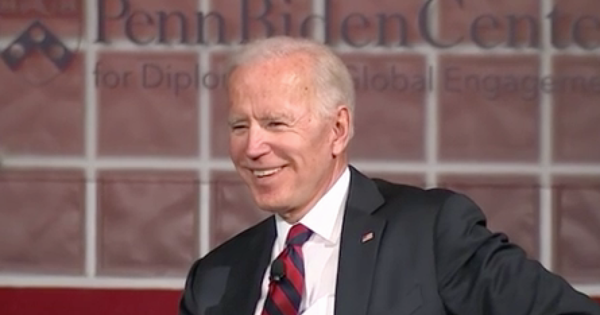 Joe Biden Live Stream: Biden Speaks At The University Of Pennsylvania ...