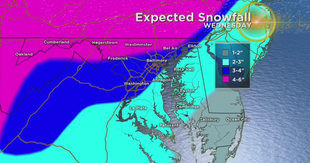 TIMELINE How Long Will The Snow Fall In Maryland? 36 Inches Expected