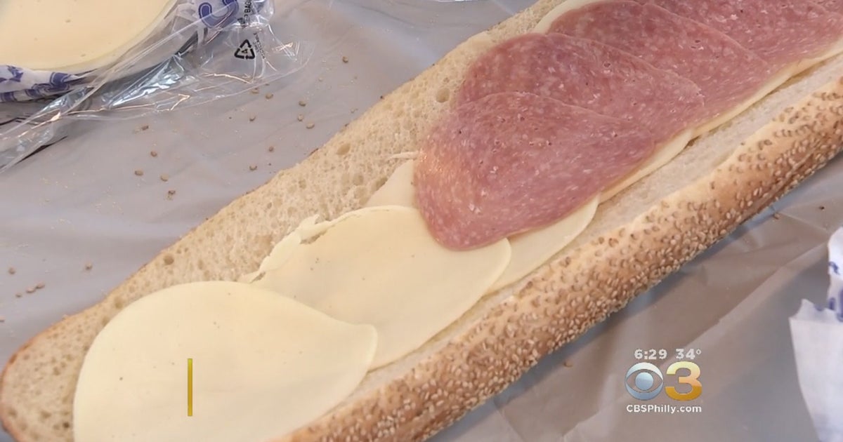 Rowan University Engineering Students Make 100Foot Hoagie CBS