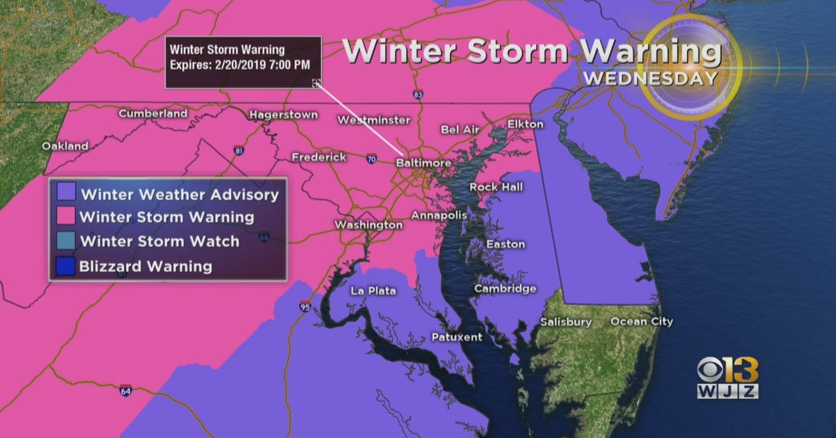 Maryland Weather Slick Roads A Concern For Thursday Morning Commute