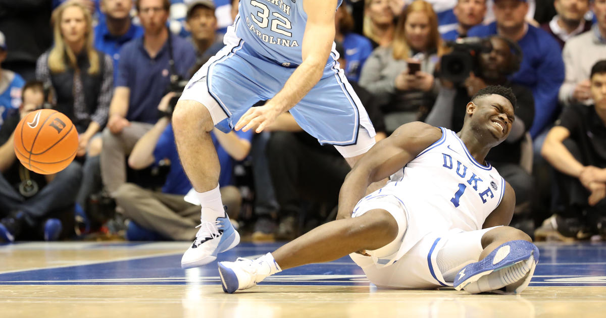 Nike shares drop after star Duke basketball player Zion