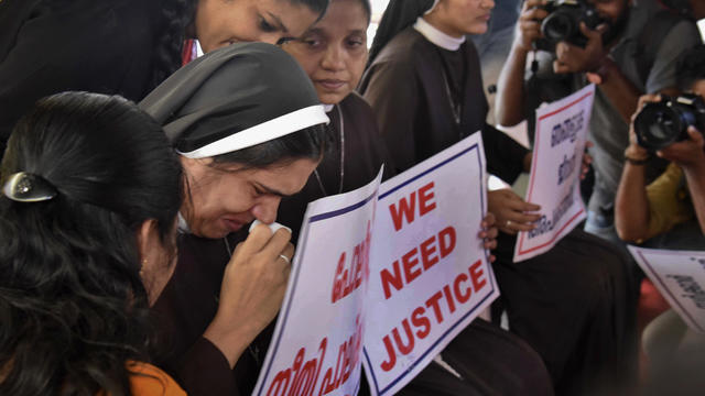 India Nun Protest 