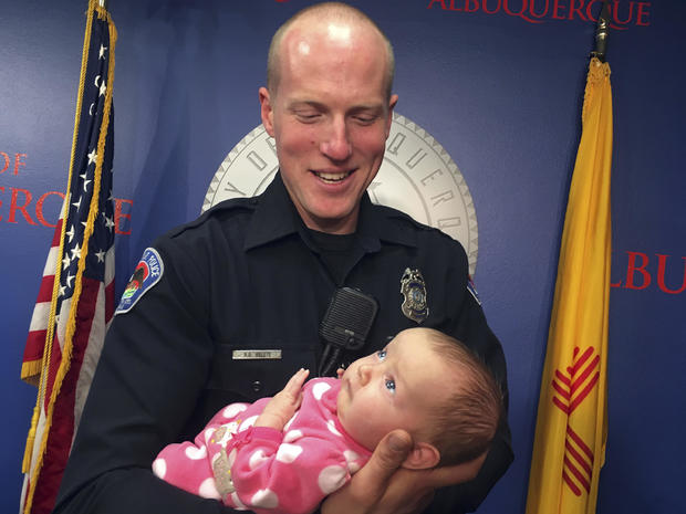 Officer Adopts Opioid Baby 