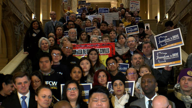 Capitol Rally For Giving Drivers Licenses To Undocumented Workers 