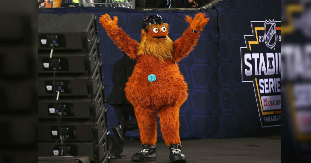 He is absolutely freaking horrifying': Meet Gritty, the mascot