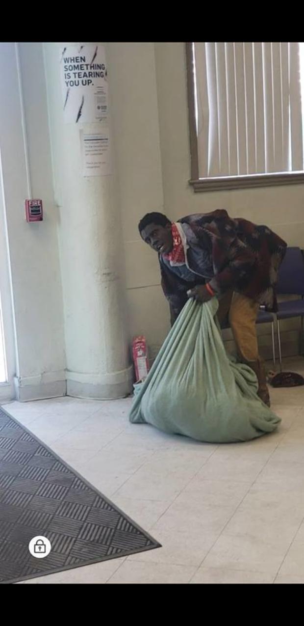 Suspect_1 feeding denver's homeless jim scharper 