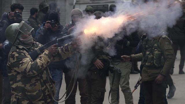 India Kashmir Protest 