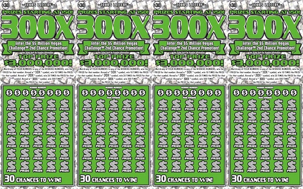 Texas Lotto scratch tickets 