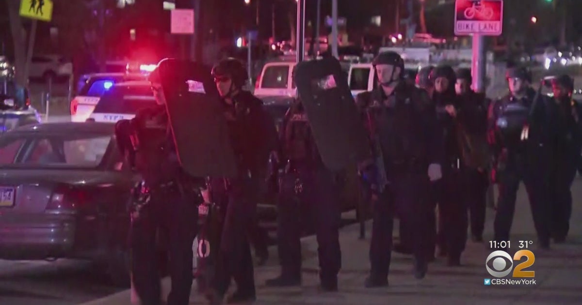 NYPD Searching For Suspects After Driver Strikes Officer During Traffic ...