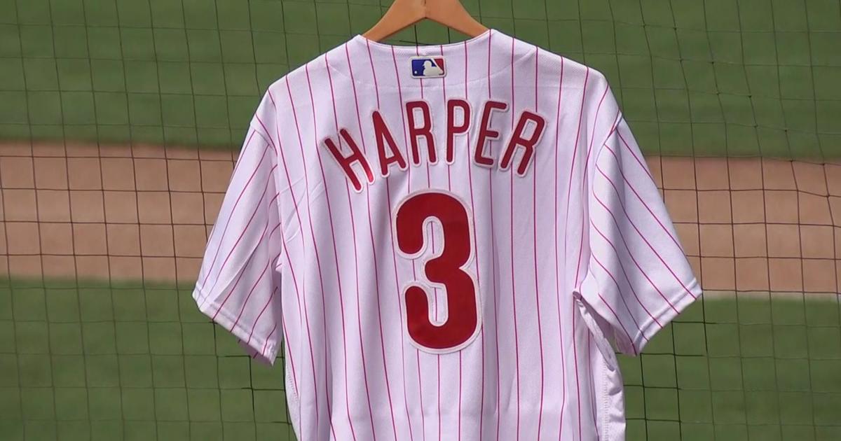 Harper Overtakes Judge For MLB's Top-Selling Jersey - CBS Philadelphia