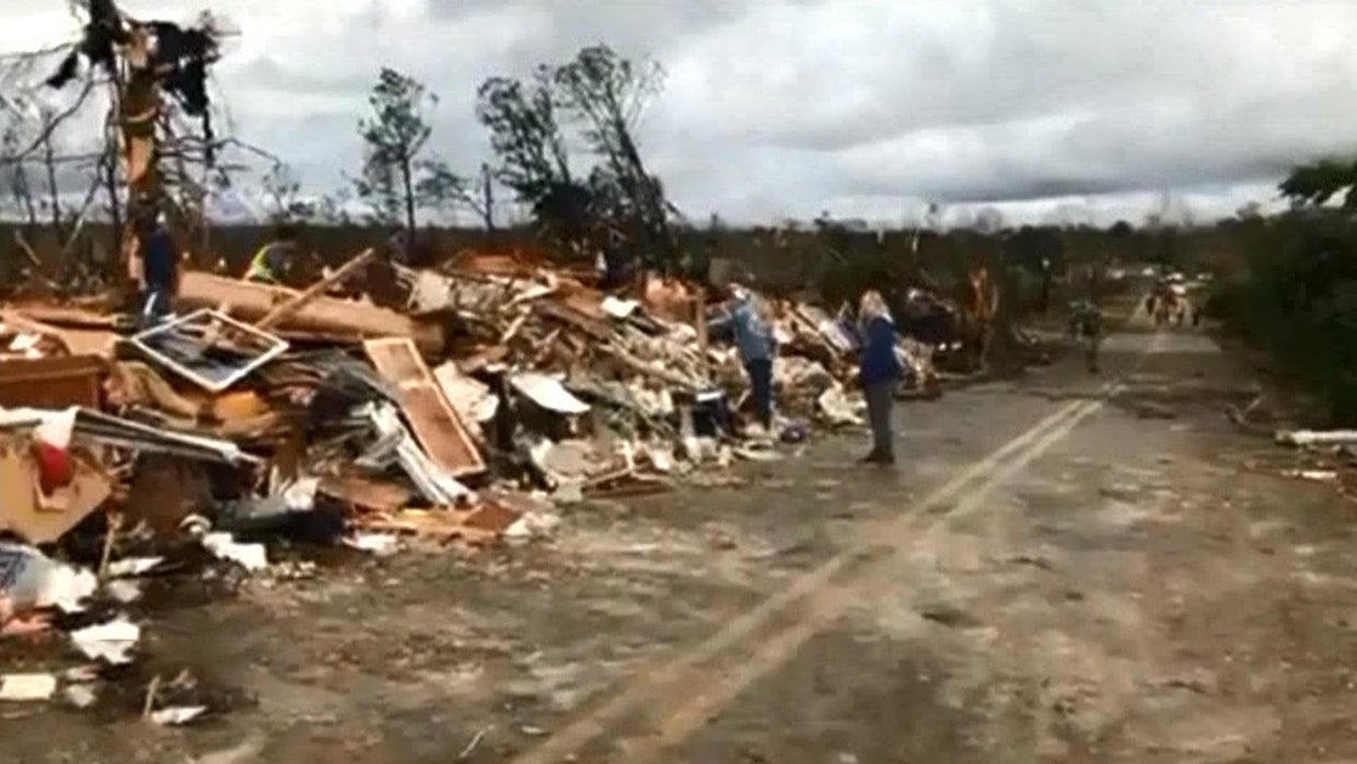 Alabama tornado kills at least 23 in Lee County — live updates - CBS News