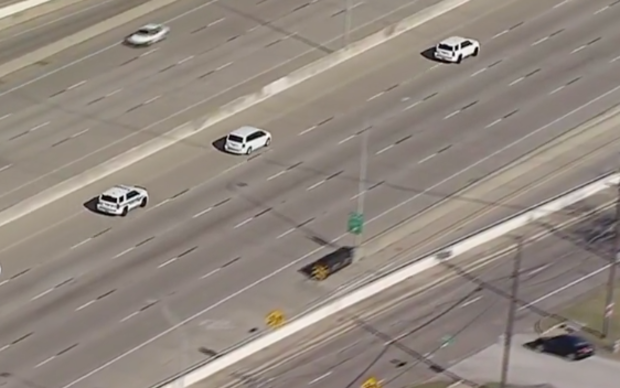 Fort Worth Police escort fallen Midland officer 