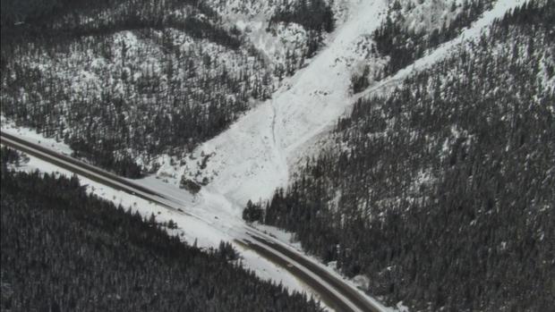 Mount Bethel controlled avalanche 