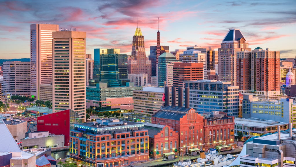 Baltimore, Maryland Skyline 