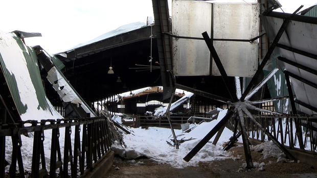 Barn Collapse 