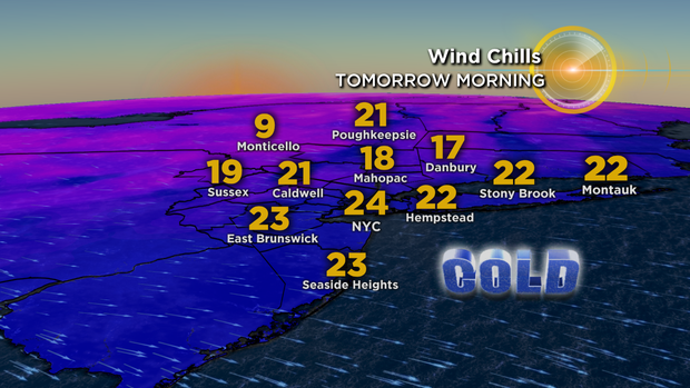 JL Morning Wind Chills Map 2