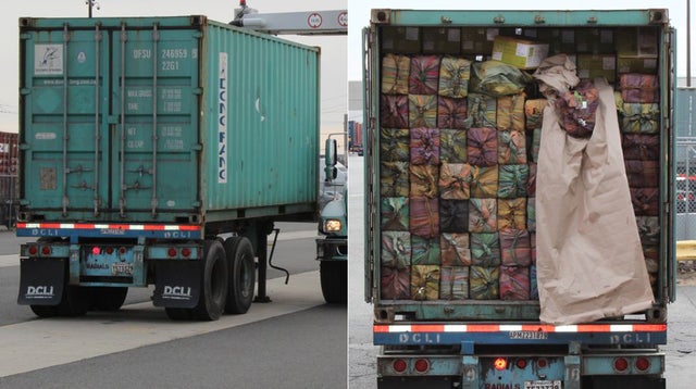 Cocaine Seized At Newark Port 