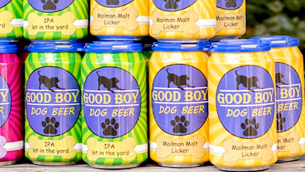Good Boy Dog Beer 