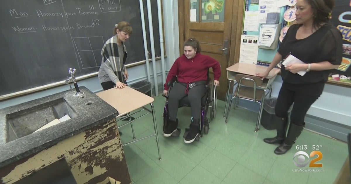 Brooklyn Students Construct Wheelchair Accessible Desk For Their