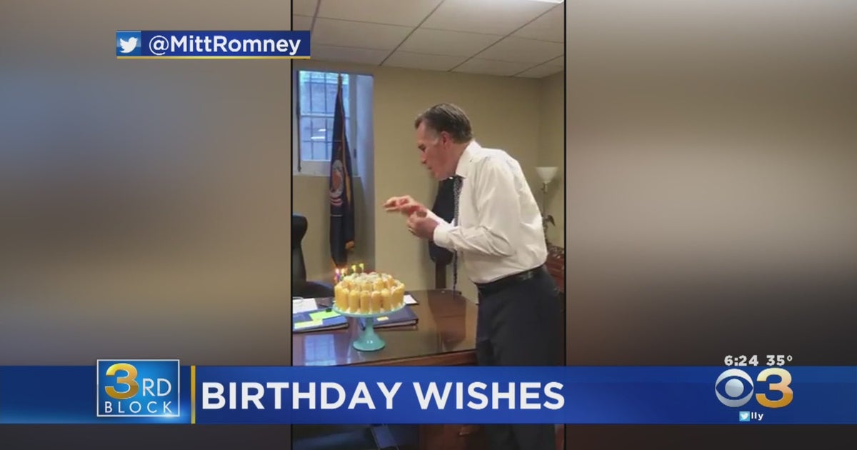 Video Of Strange Way Mitt Romney Blows Out Candles On Twinkies Cake