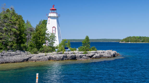 Lighthouse on the Great Lakes 