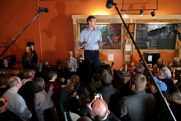 Beto O'Rourke Begins First Campaign Swing In Iowa As A Presidential Candidate 