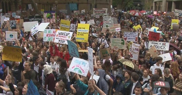 Thousands of students skip school to demand action on climate change ...