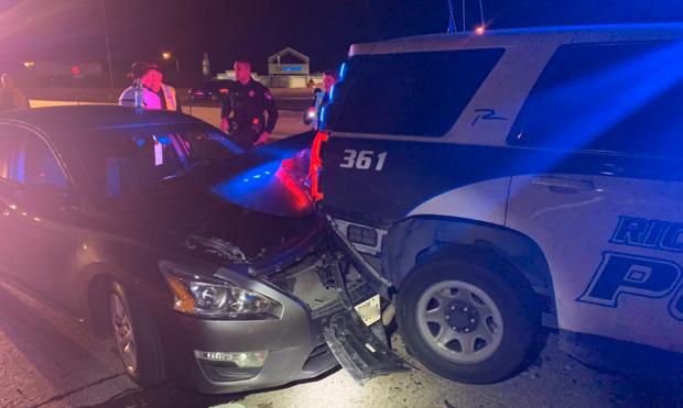 Richardson Police SUV struck by alleged drunk driver 