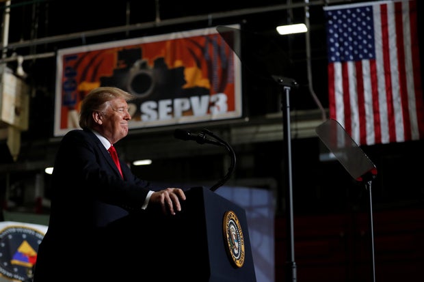 Donald Trump at Lima Army Tank Plant in Lima, Ohio