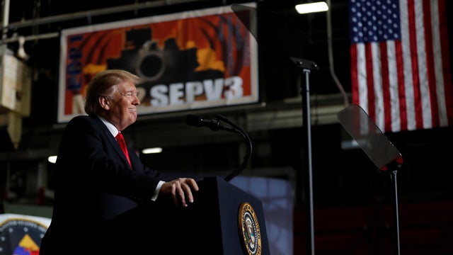 Donald Trump at Lima Army Tank Plant in Lima, Ohio 