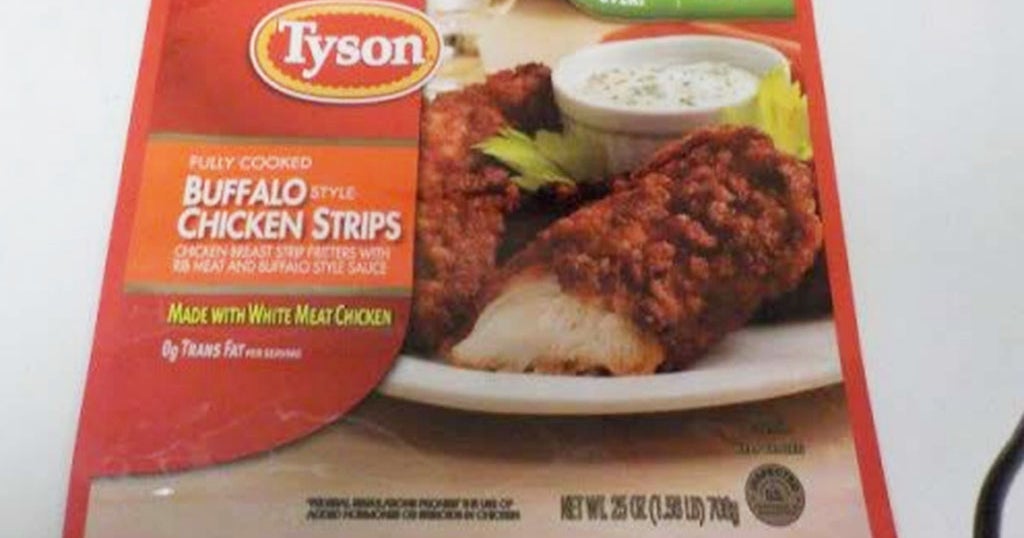 Tyson Recalls Chicken Strips That May Be Contaminated With Metal CBS