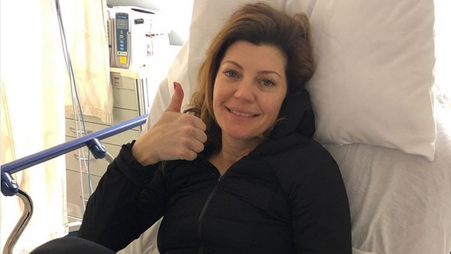 Norah O'Donnell Instagram on appendectomy 