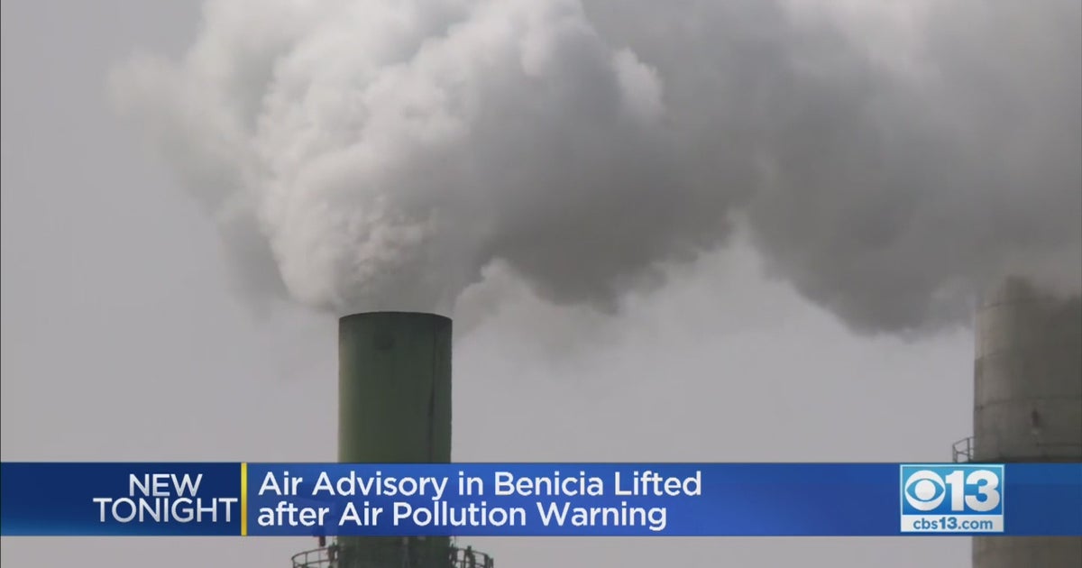 Air Quality Returning To Normal In Benicia CBS Sacramento