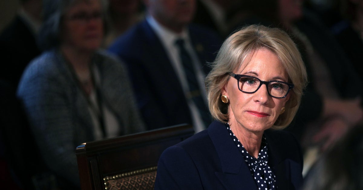 Betsy DeVos Special Olympics Education secretary defends proposal to(02)