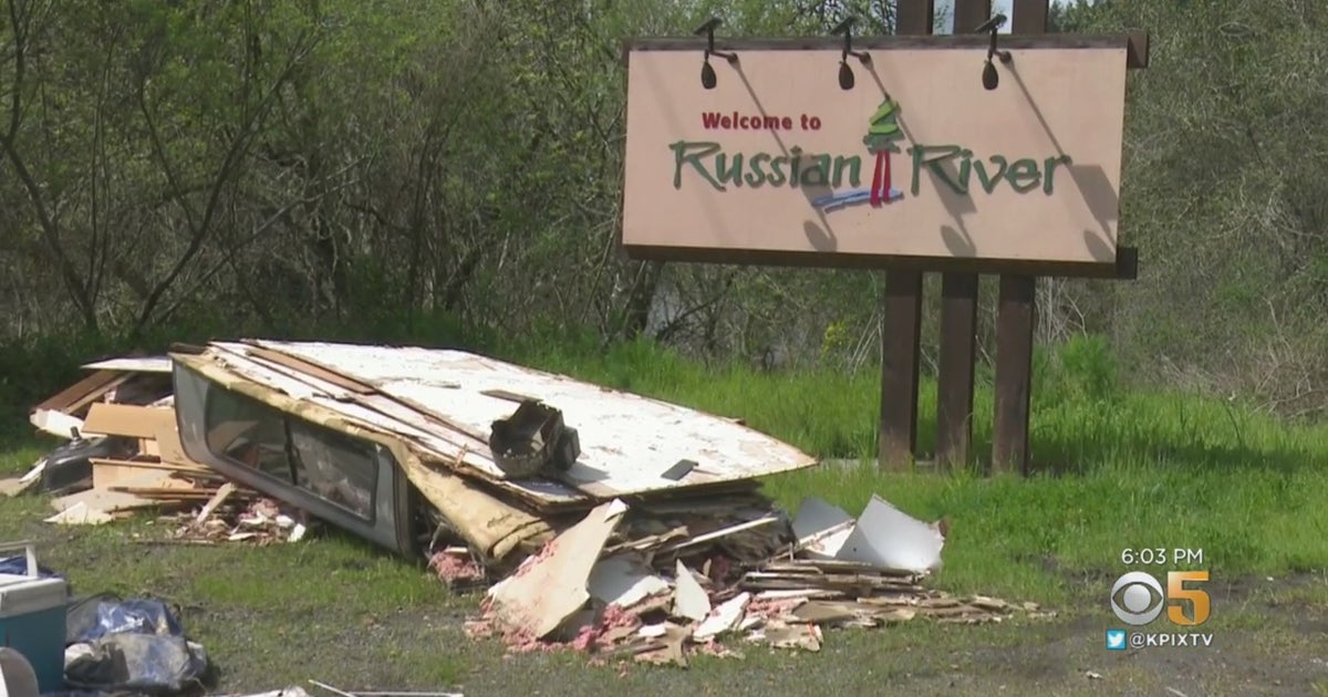 Illegal Dumping Plagues Russian River Residents Still Cleaning Up After ...