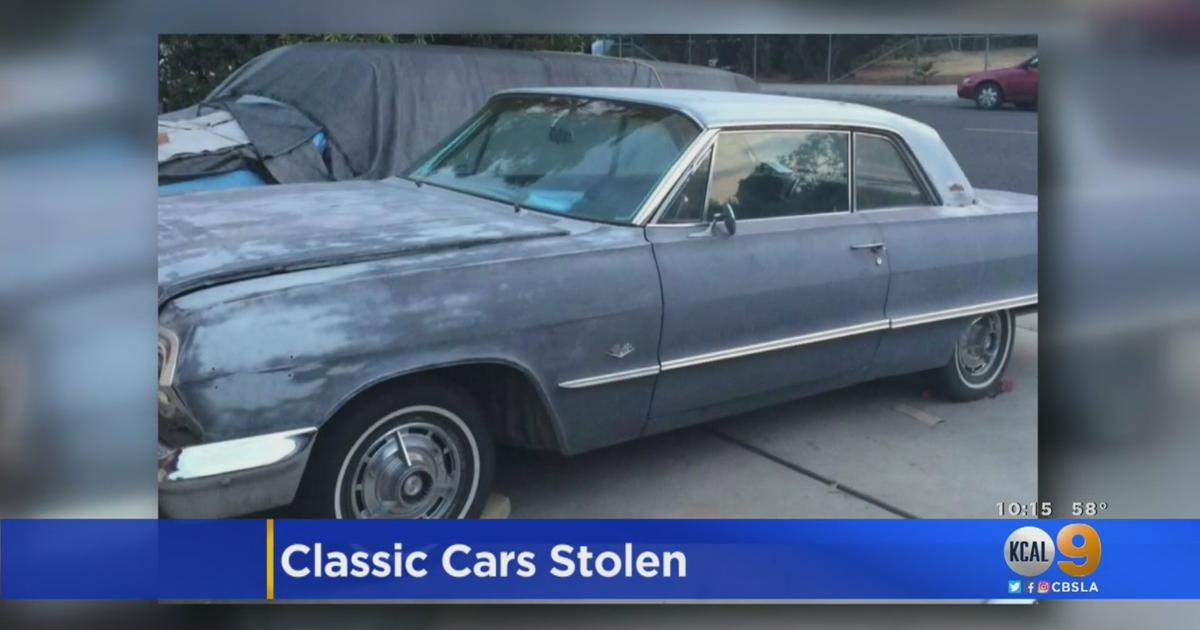 Search On For Stolen Classic Cars 62 Chevy Bel Air 63 Chevy