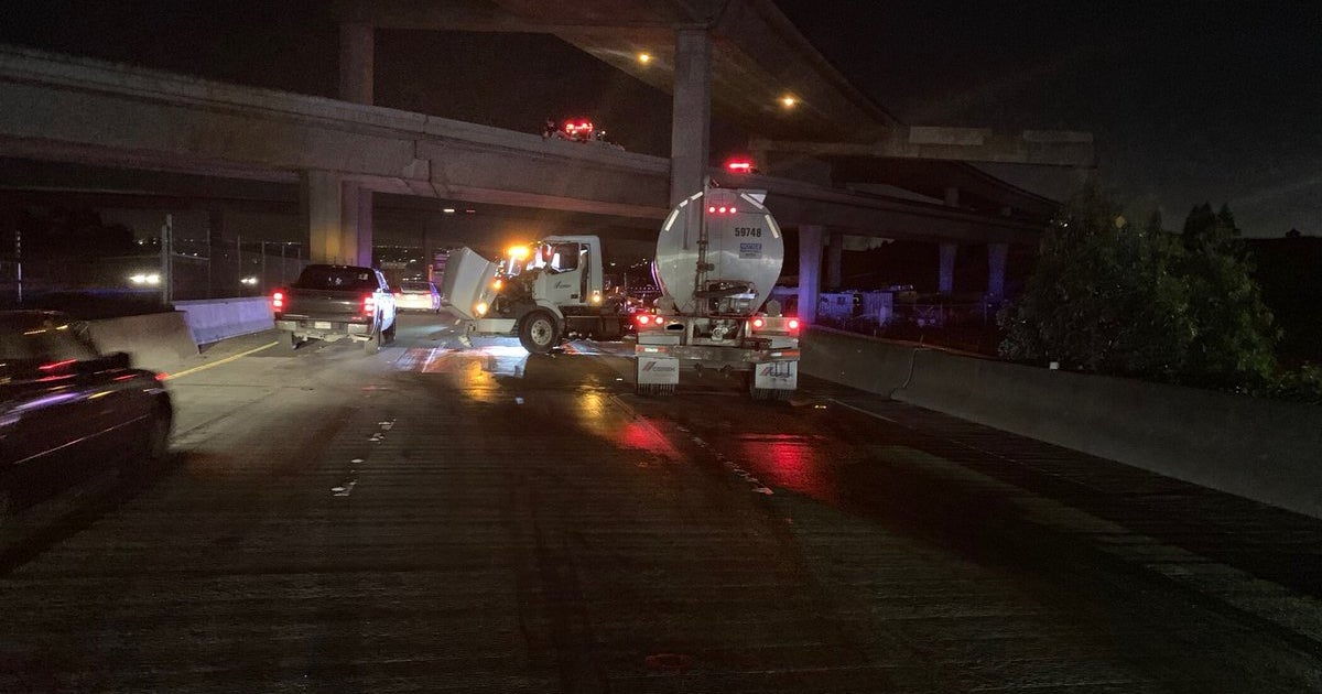 BigRig Carrying Diesel Crashes On I238 In Castro Valley, Causes Major