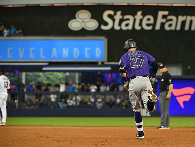 Colorado Rockies v Miami Marlins 