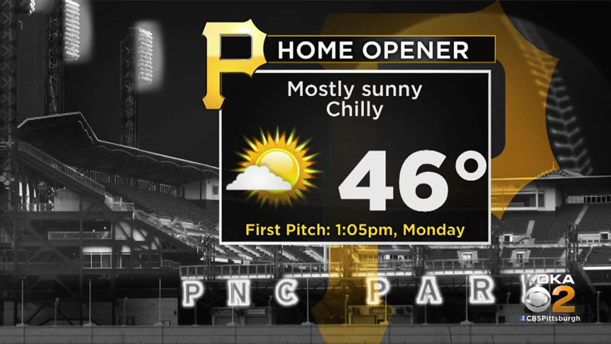 Pittsburgh Weather Sunny, But Chilly For Pirates Home Opener Monday