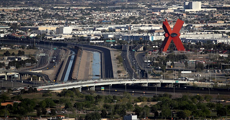 Immigration Officials Move Migrants From Holding Area Under El Paso ...