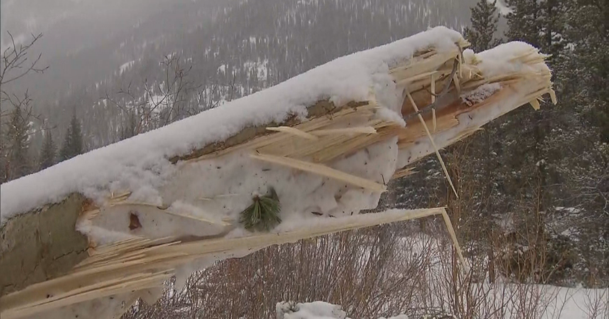 Historic Avalanche Season Could Mean Problematic Spring, Summer CBS