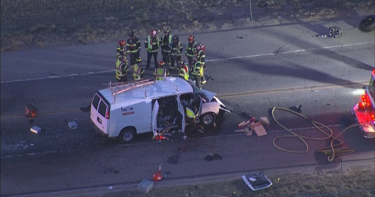 2 Hurt In Head-On Crash On Highway 7 In Adams County - CBS Colorado