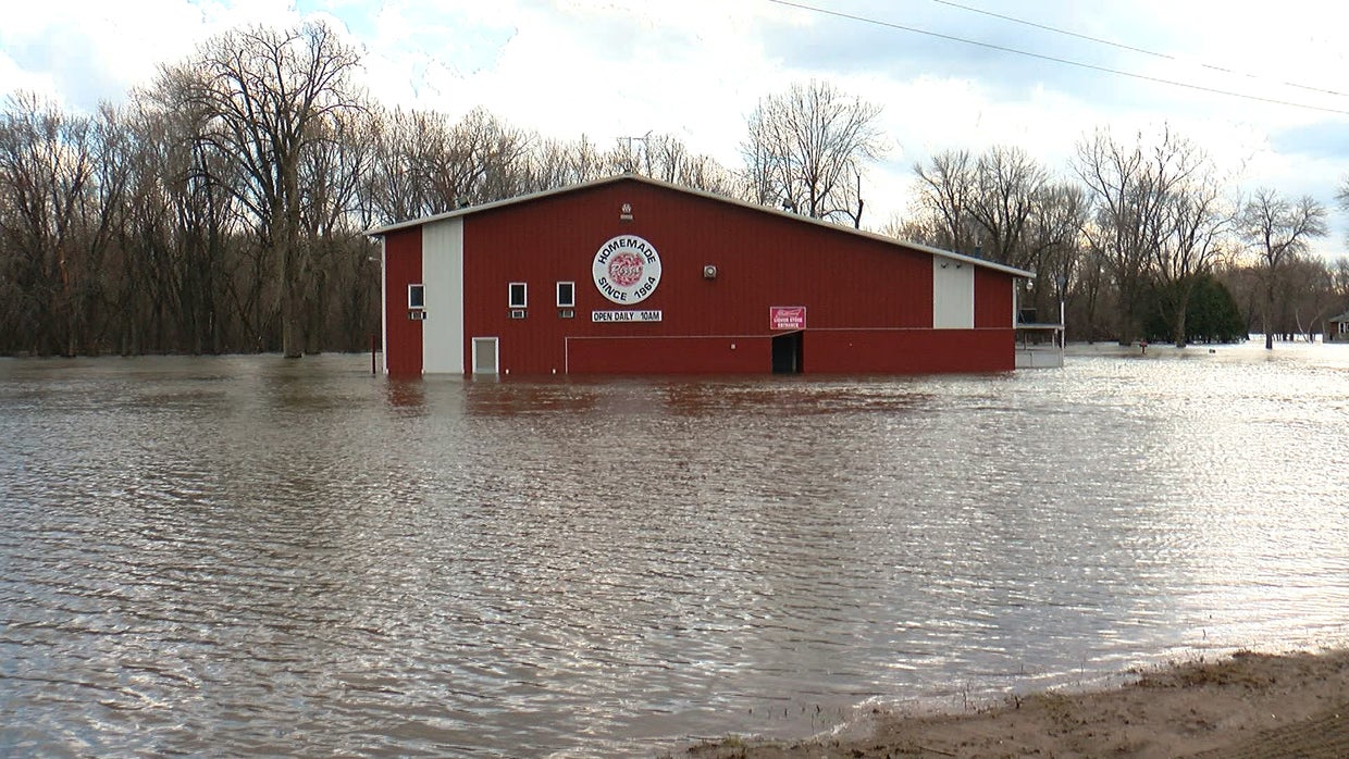 Hager City Business Focuses On CleanUp After Spring Flooding CBS