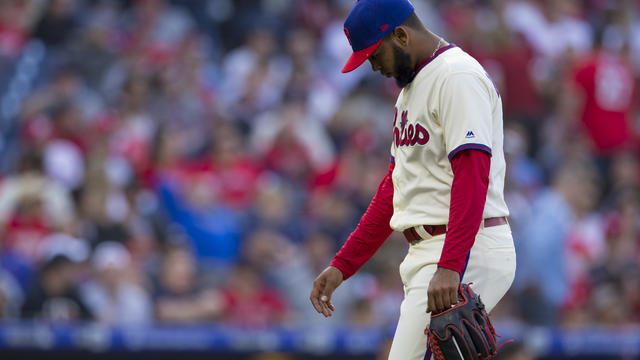 Watch: Sixers Legend Allen Iverson Throws First Pitch At Phillies